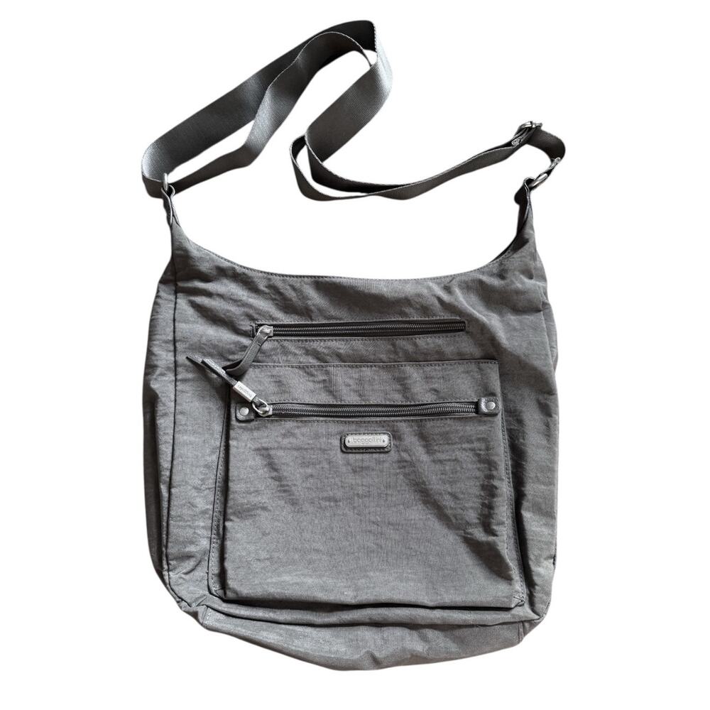 Baggallini Day Trip Hobo Bag Crossbody Shoulder Bag Purse Adjustable Strap